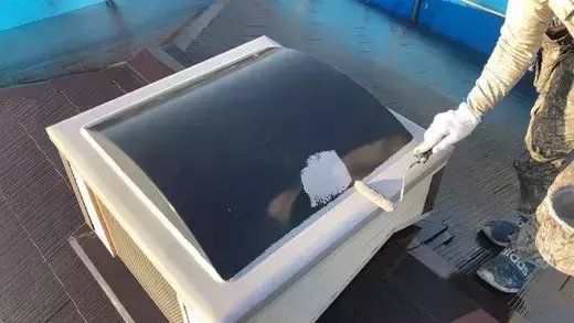 広島市安芸区矢野南N様邸 換気塔の塗装