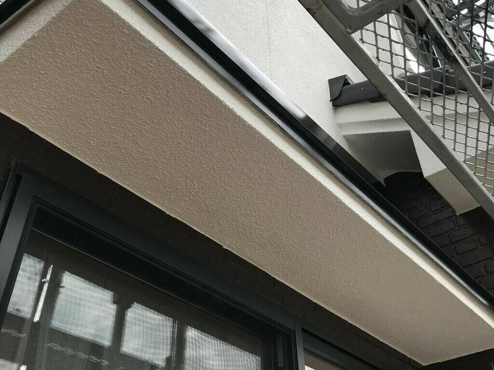 広島市安佐北区可部東Y様邸 塗装が完了した軒裏