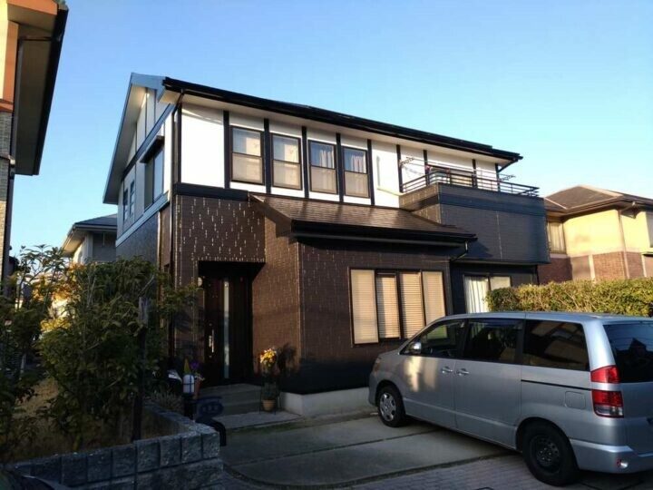 広島市安佐南区大塚西　Ｋ様邸外壁屋根塗装