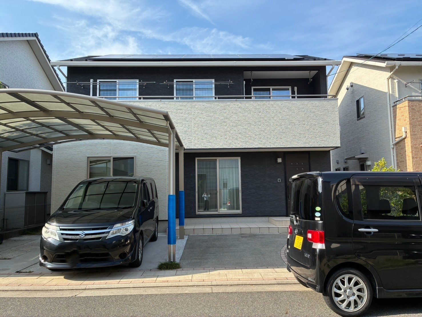 安佐南区　K様邸　外壁・屋根塗装/貼り替え工事