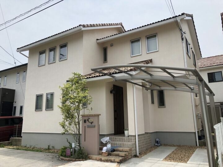 広島市安佐南区伴南外壁塗装　N様邸
