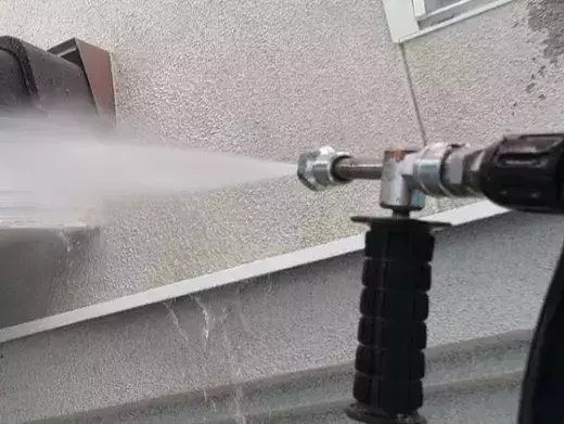 廿日市市四季が丘I様邸 外壁の高圧洗浄