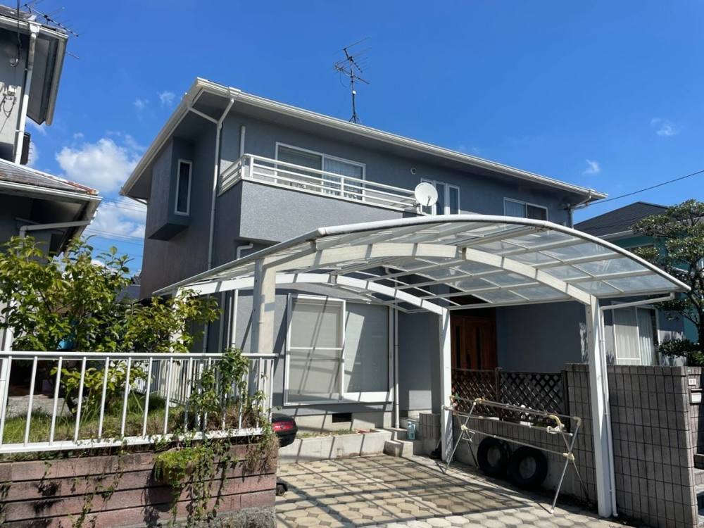 廿日市市四季が丘I様邸 外壁・屋根塗装工事後の外観全体