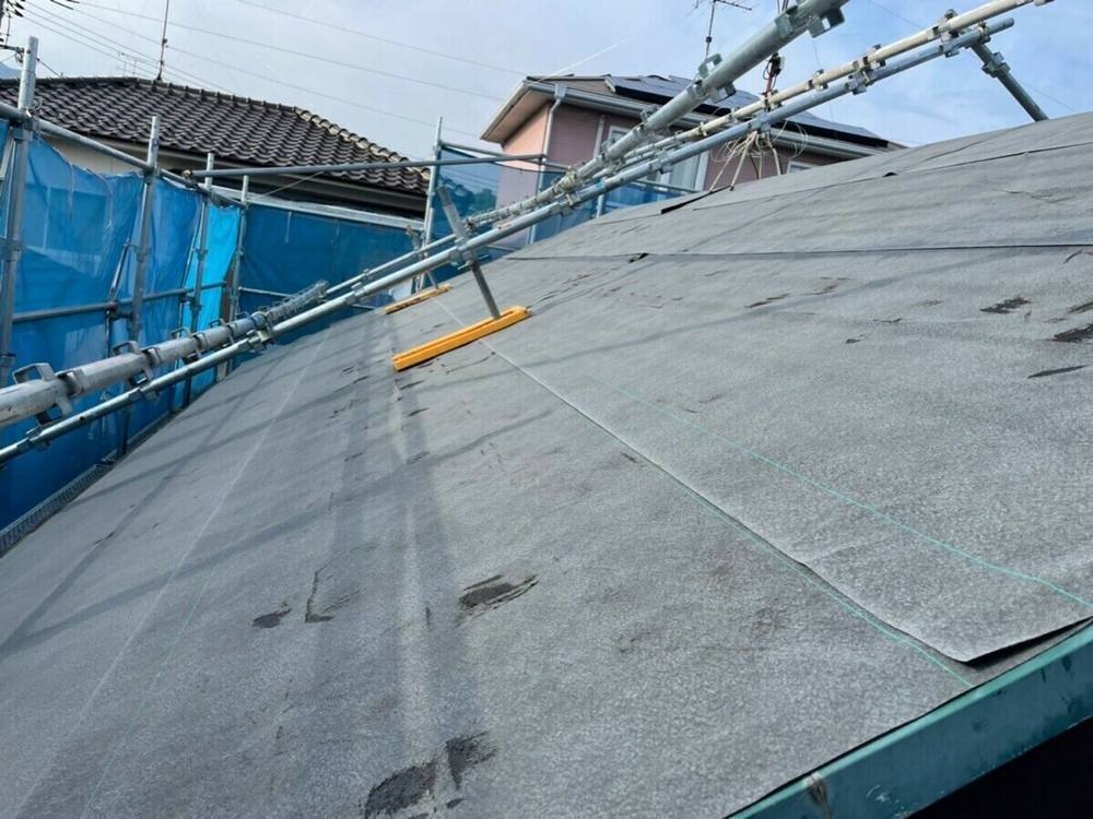 廿日市市宮島口西S様邸 施工前 葺き替え前の屋根