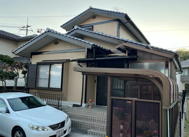廿日市市地御前　Ｔ様邸　　外壁塗装