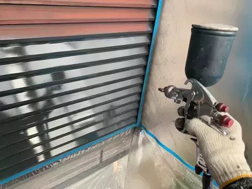 廿日市市阿品台Y様邸 雨戸の吹き付け塗装