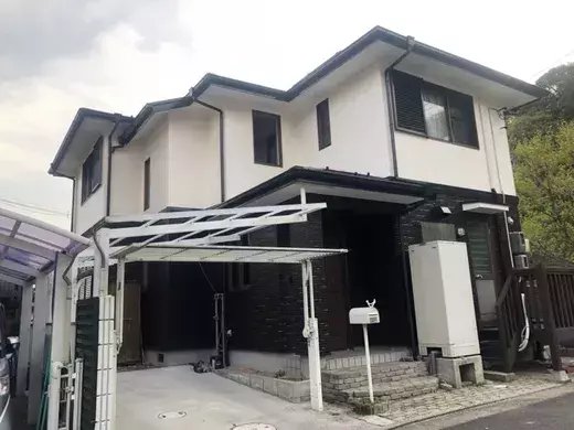 廿日市市阿品台Y様邸 外壁・屋根塗装工事後の外観全体